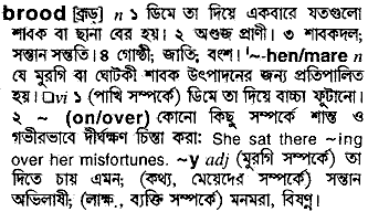 Brood meaning in bengali