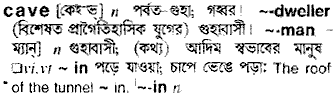 Cave meaning in bengali