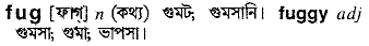 Fug meaning in bengali