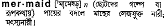 Mermaid meaning in bengali