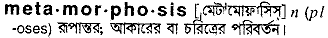 Metamorphosis meaning in bengali